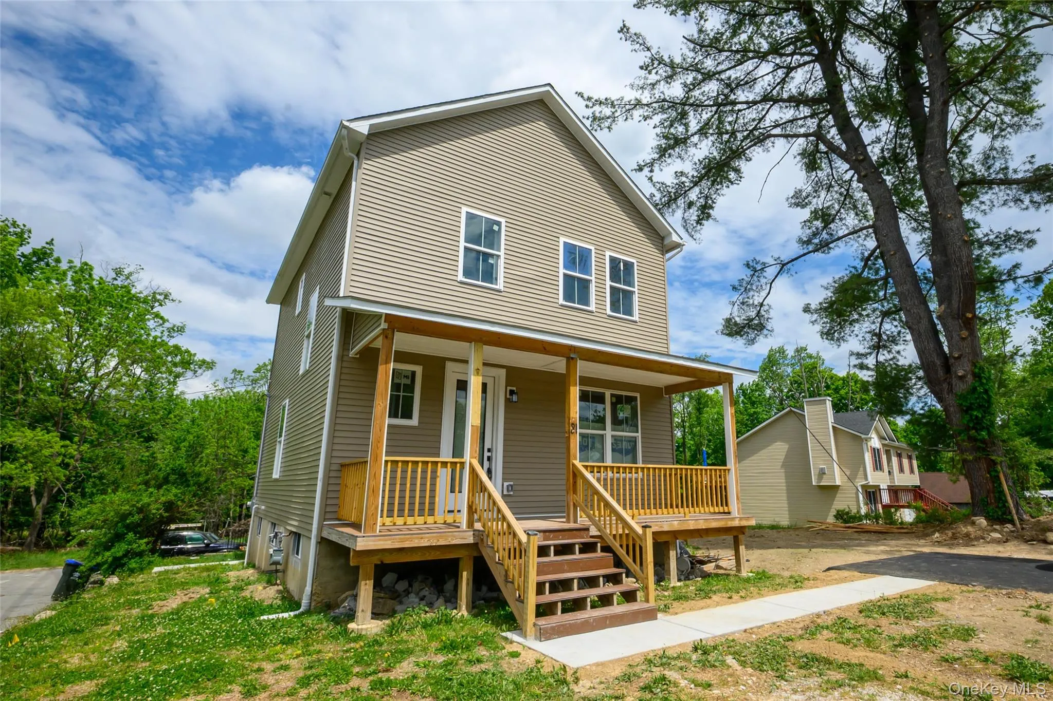 Welcome home to this totally renovated colonial style home situated on a corner lotvered porch Welcome home to this totally renovated colonial style home situated on a corner lotvered porch