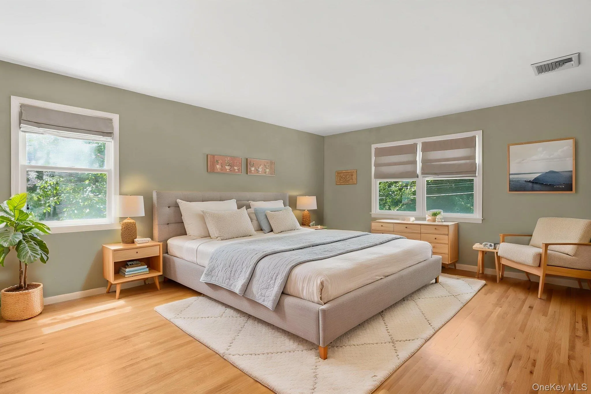 Primary Bedroom virtually staged Primary Bedroom virtually staged