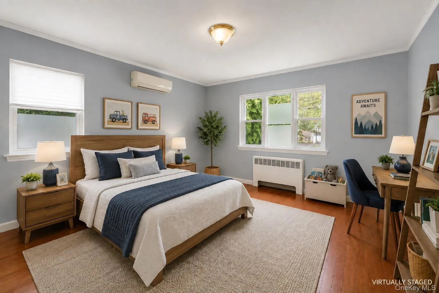 1st Floor Bedroom #1 (Staged) 1st Floor Bedroom #1 (Staged)