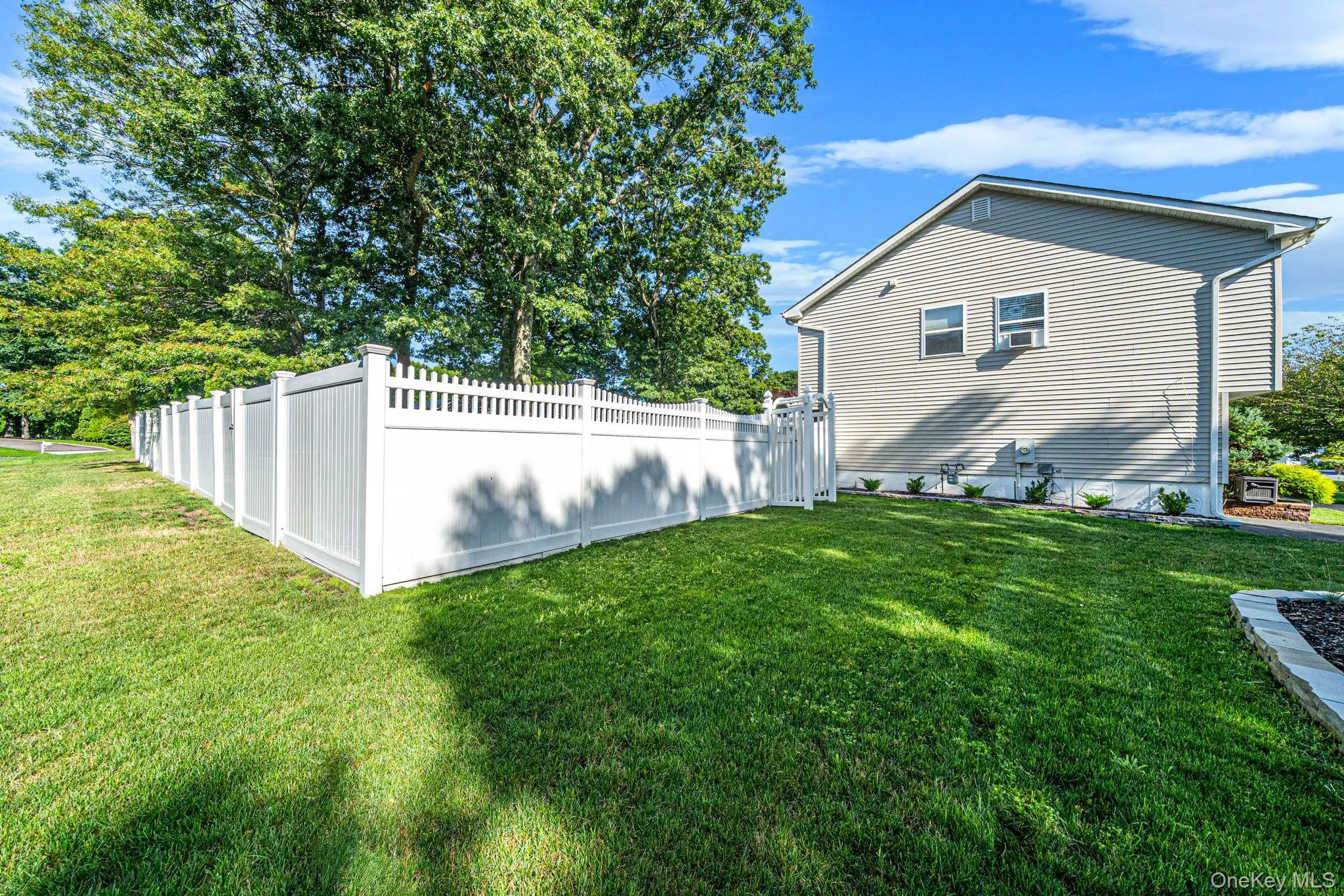 Corner of property in the front. Corner of property in the front.