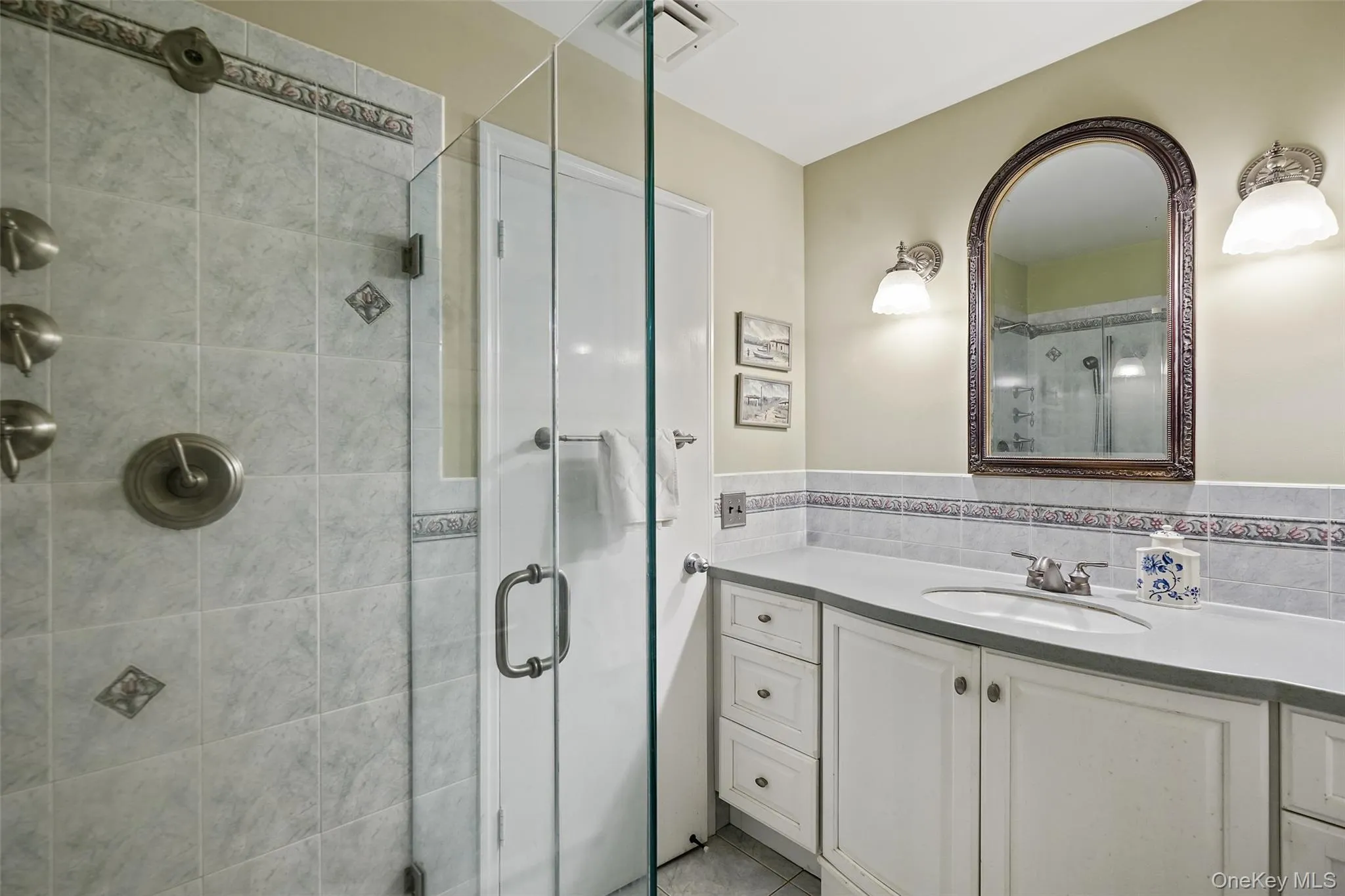 Primary bath with shower Primary bath with shower