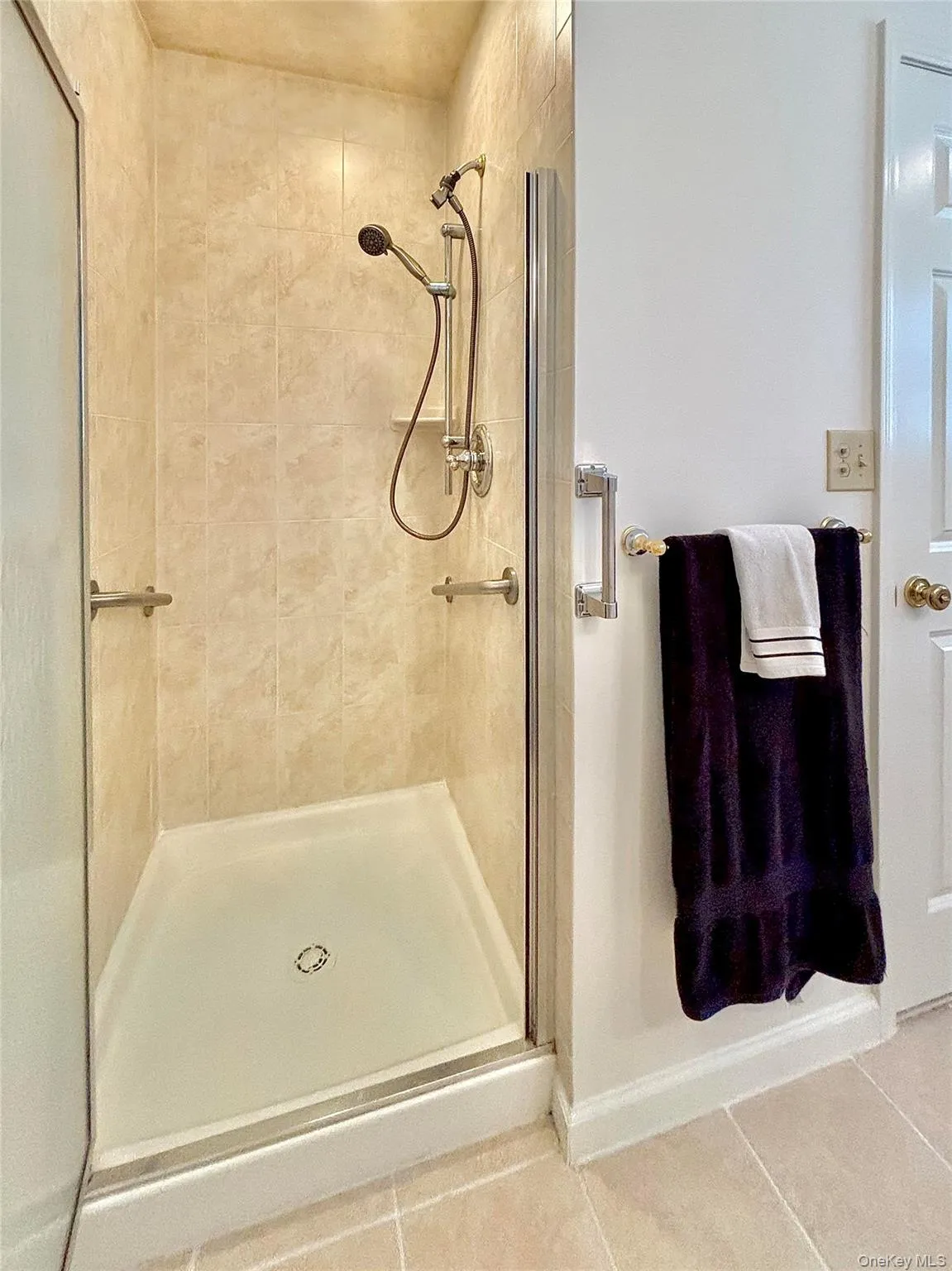 Primary bathroom with separate shower Primary bathroom with separate shower