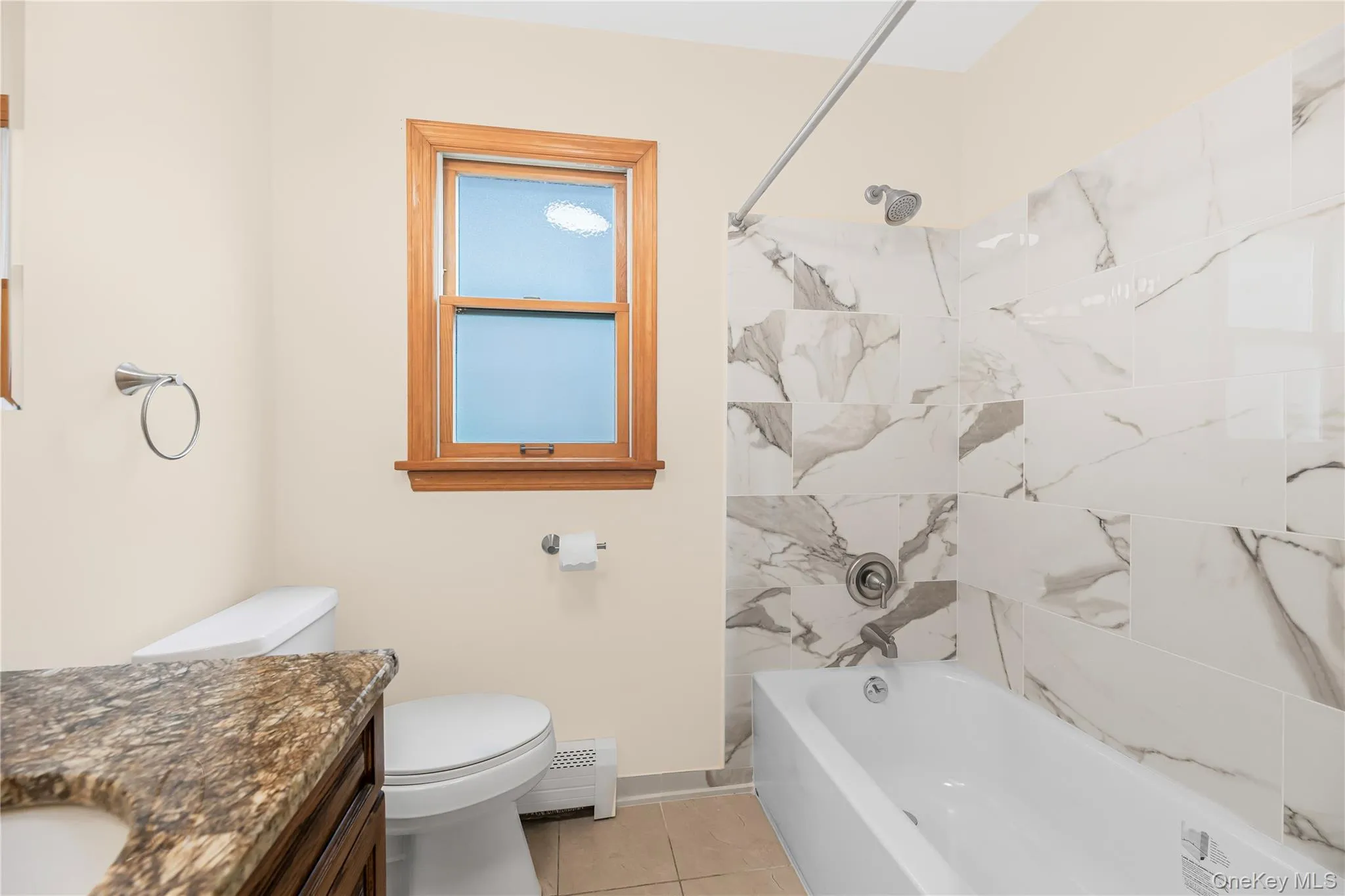 Newly updated hall bathroom Newly updated hall bathroom