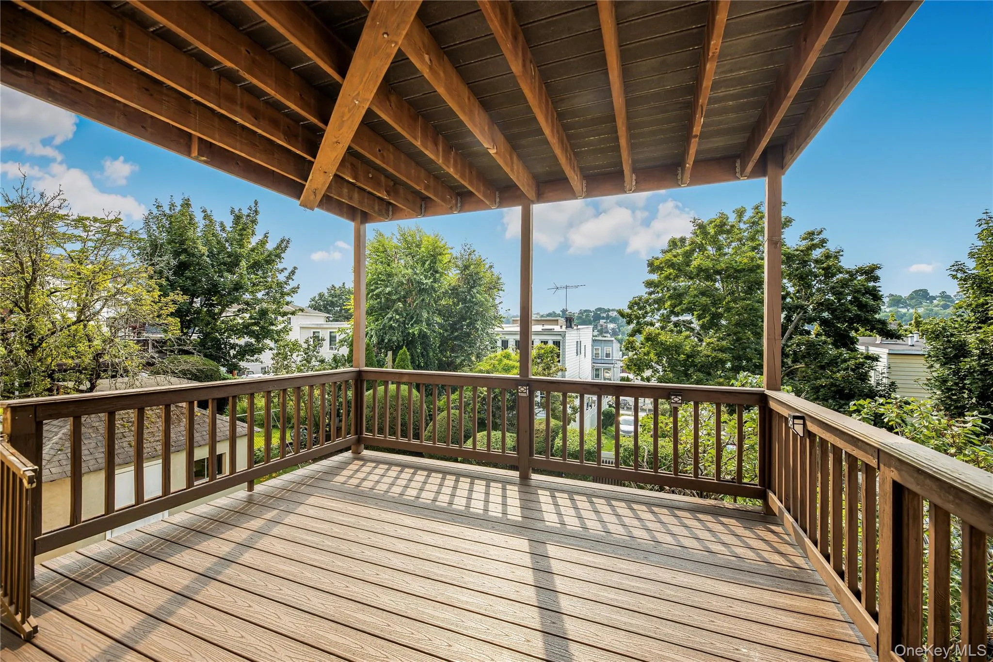 Deck off of Kitchen Deck off of Kitchen