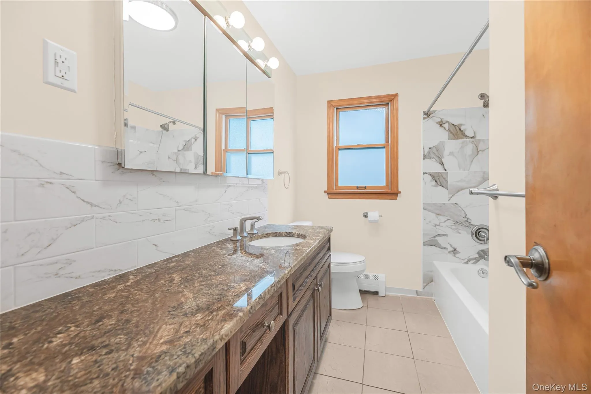 Newly updated hall bathroom Newly updated hall bathroom