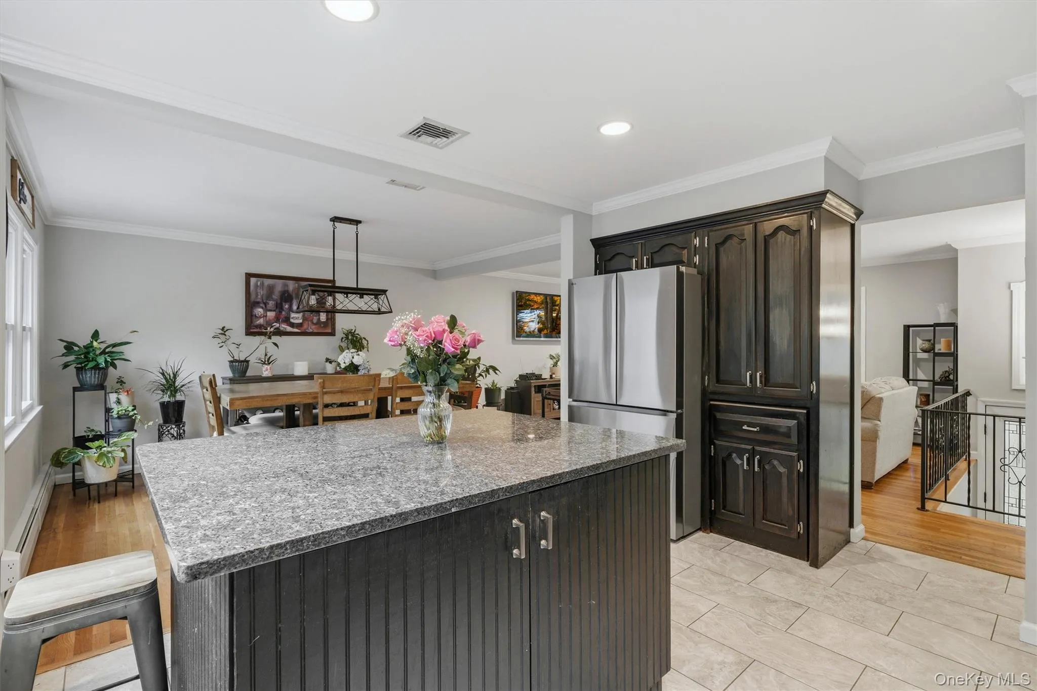 Upper Level Kitchen open to dining area Upper Level Kitchen open to dining area