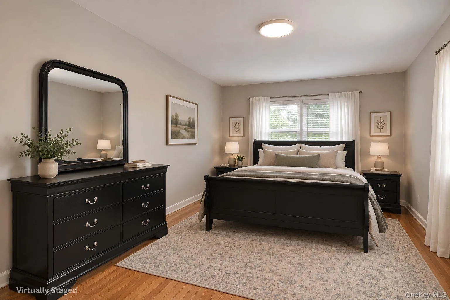 Large double window exposure primary bedroom with lots of light and large closet (not pictured). Virtually staged Large double window exposure primary bedroom with lots of light and large closet (not pictured). Virtually staged