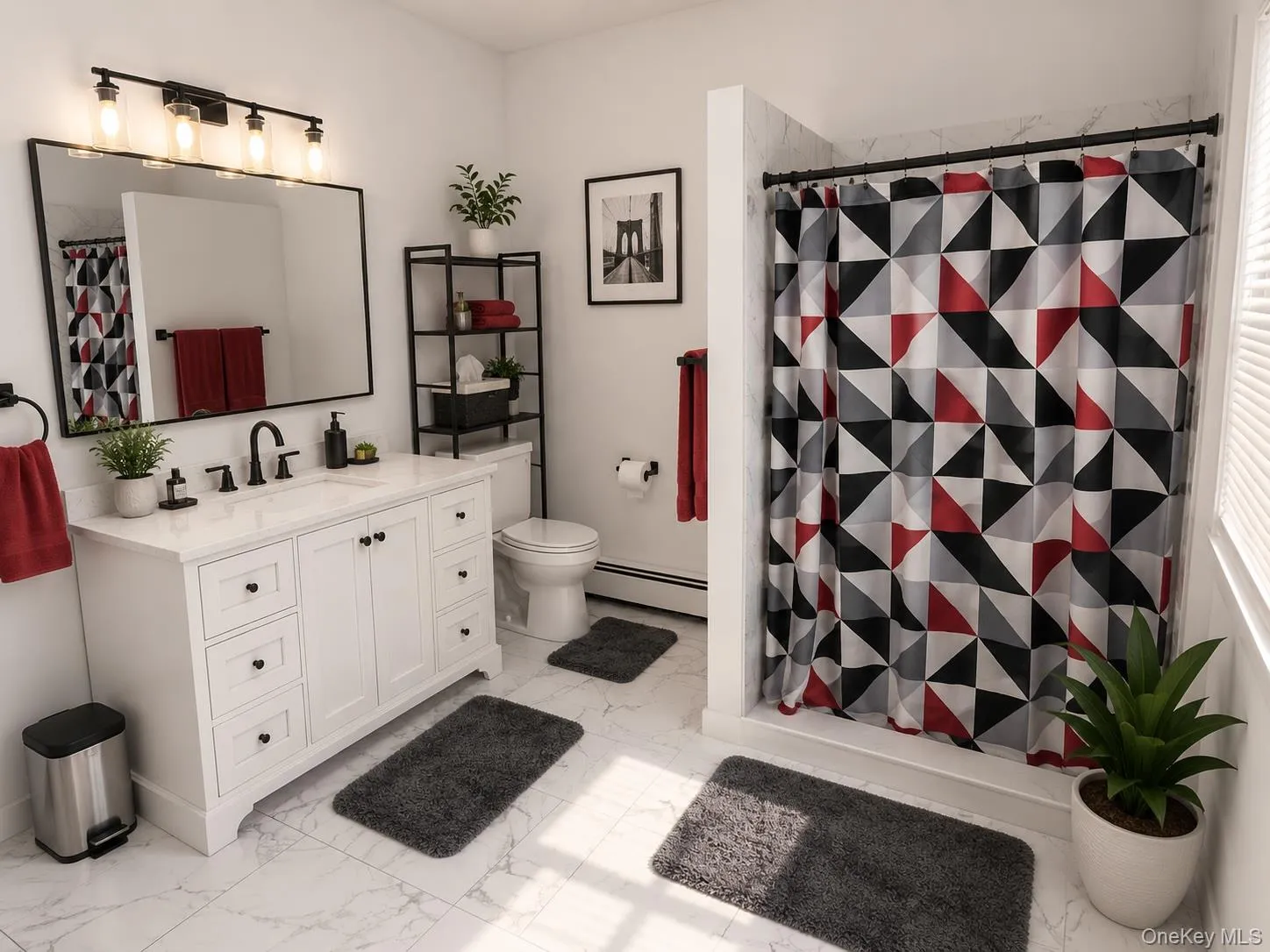 master bathroom - ai enhanced master bathroom - ai enhanced