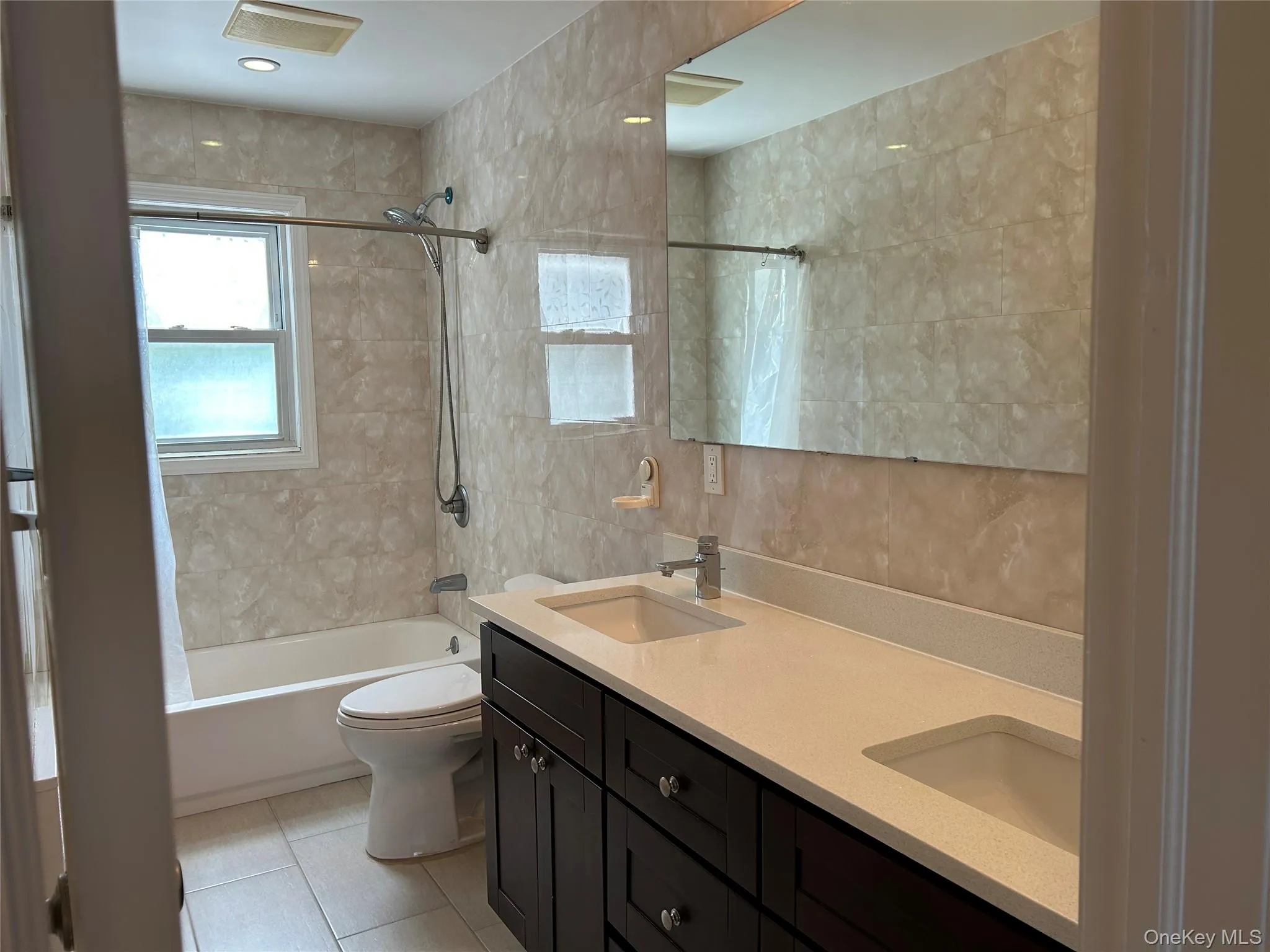 Hall Full Bath with Double Vanity Hall Full Bath with Double Vanity