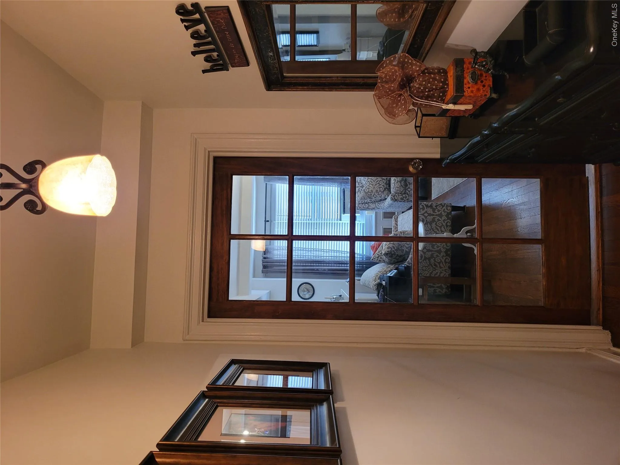 Inside hall facing living space Inside hall facing living space