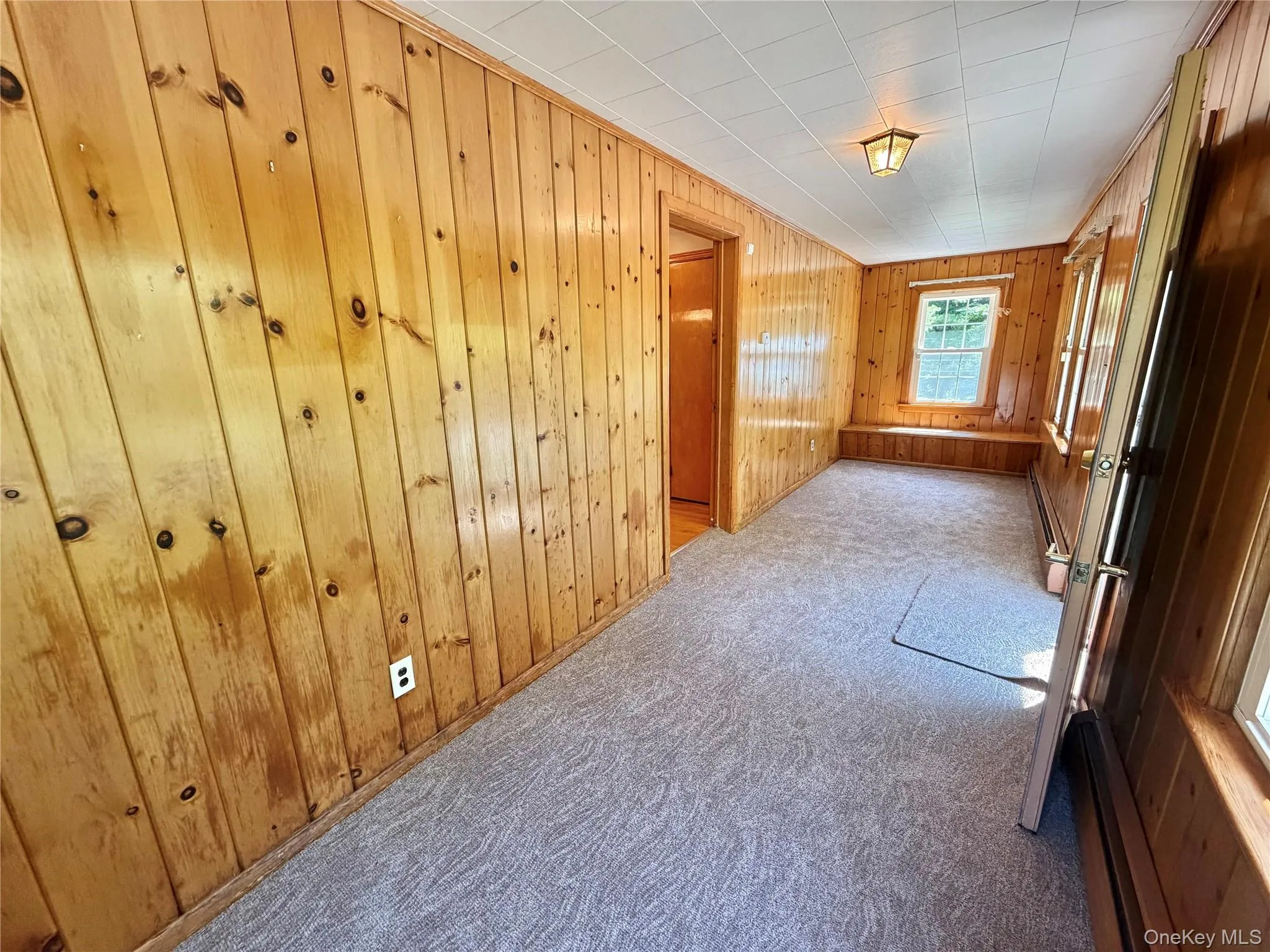 Enclosed front porch Enclosed front porch