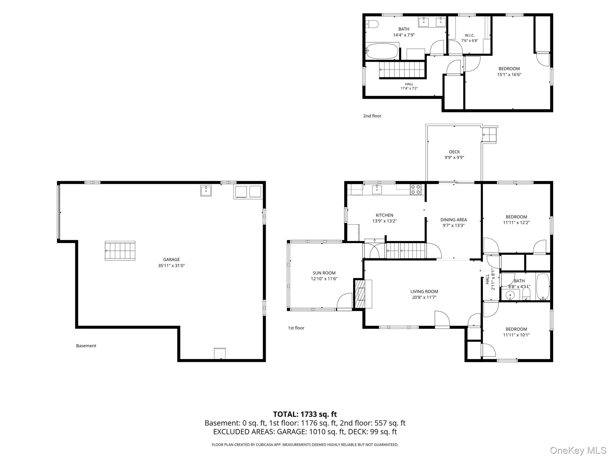 All three floors All three floors