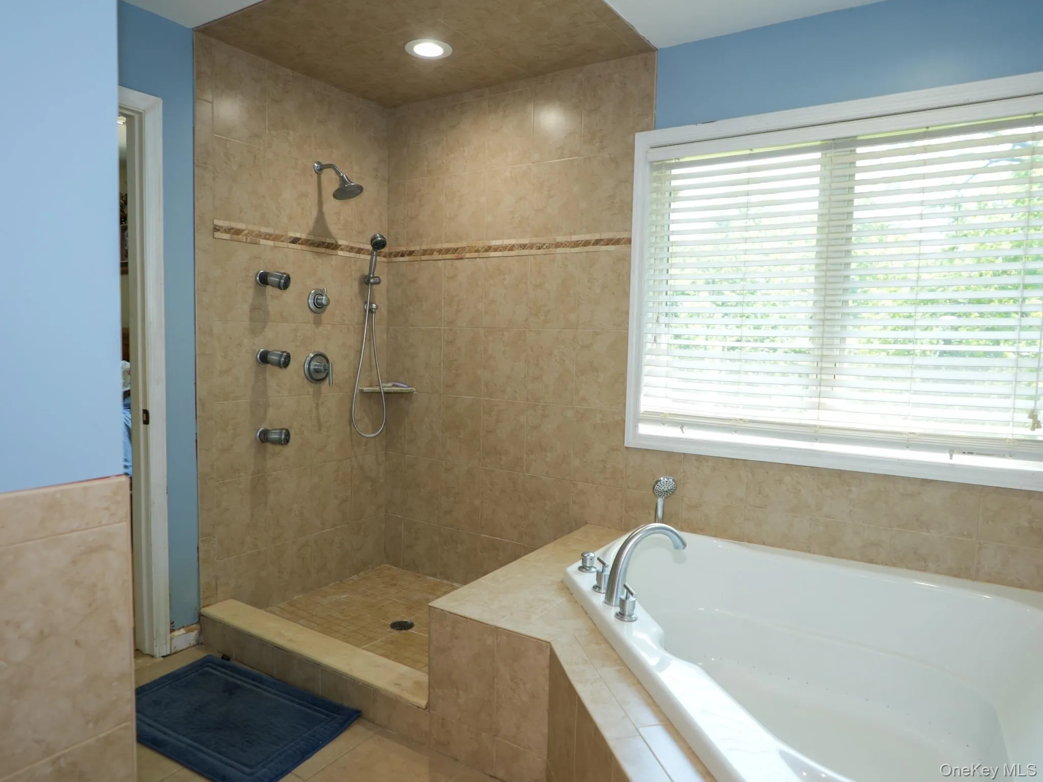 With shower and jacuzzi tub With shower and jacuzzi tub