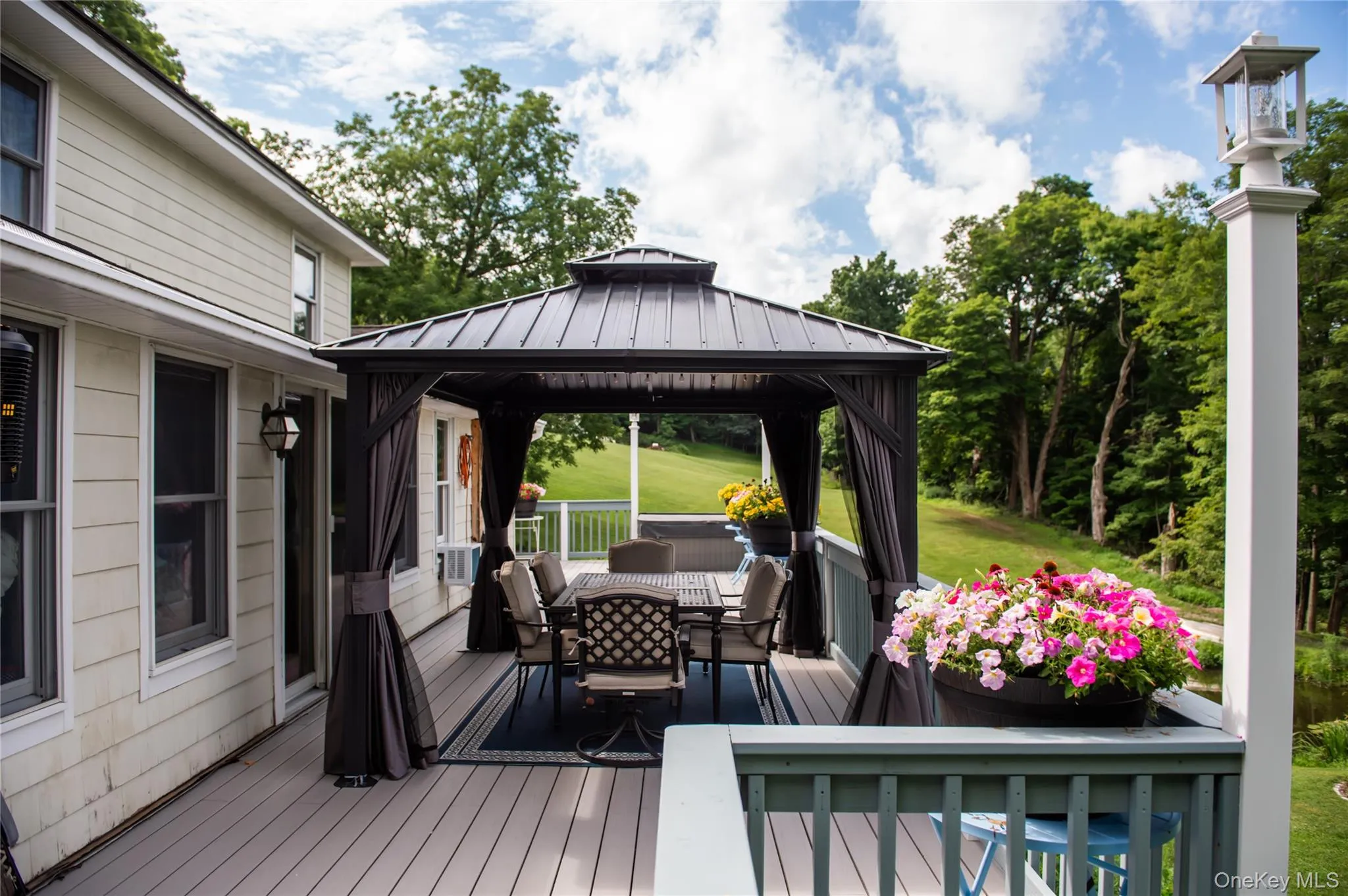 Side deck - original farmhouse Side deck - original farmhouse