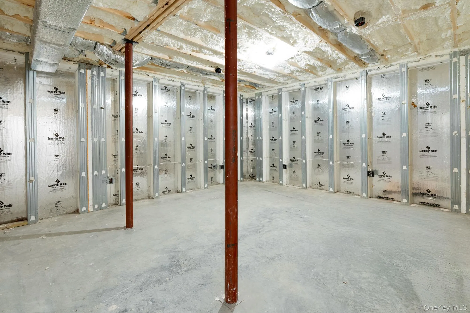 View of unfinished below grade area, walk out basement View of unfinished below grade area, walk out basement