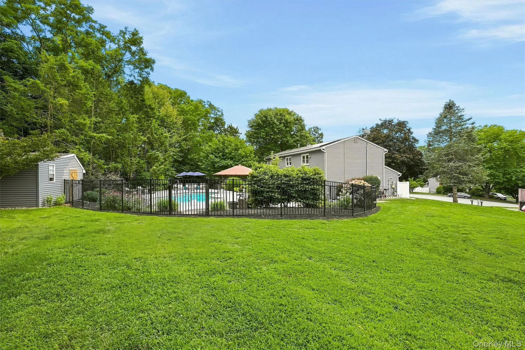 An electric dog fence, a garden bed, incredible landscaping. It's all here. An electric dog fence, a garden bed, incredible landscaping. It's all here.
