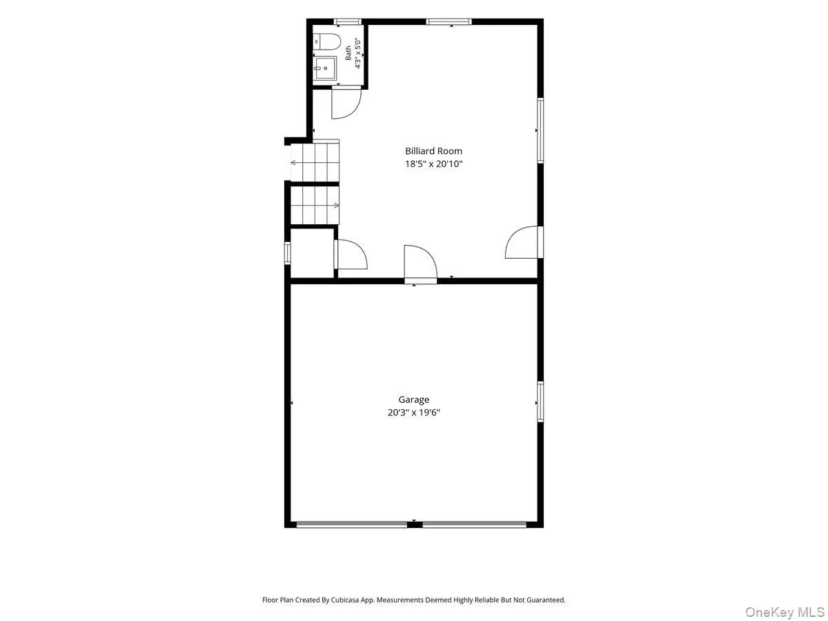main level den , half bath, and garage entry main level den , half bath, and garage entry