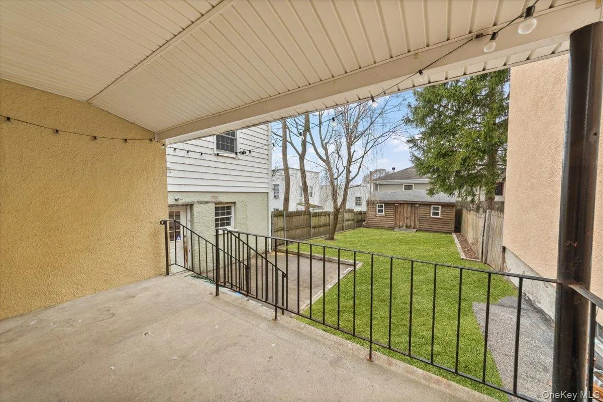 Covered Rear Porch Covered Rear Porch