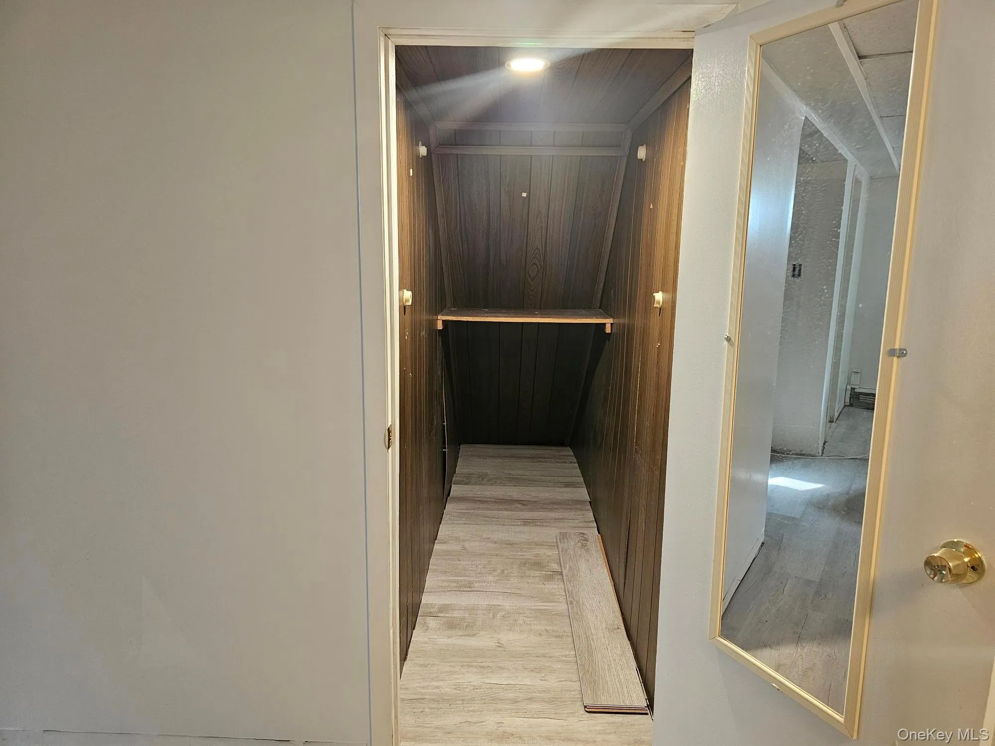 Basement Walk-In Closet Basement Walk-In Closet