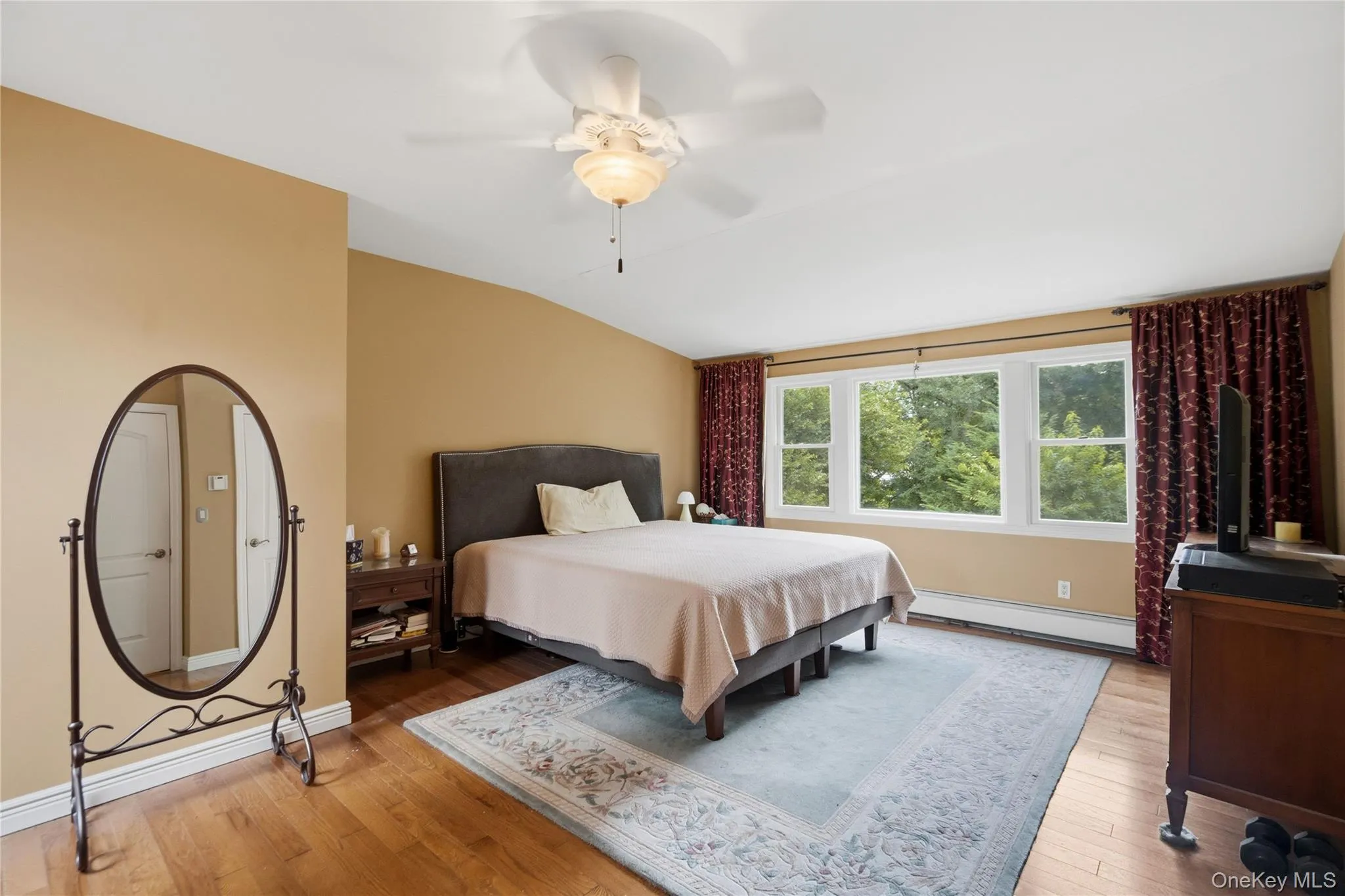 Master Bedroom with Oak Floor Master Bedroom with Oak Floor