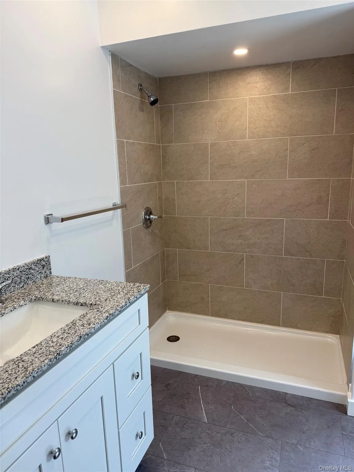 new bathroom with stall shower new bathroom with stall shower