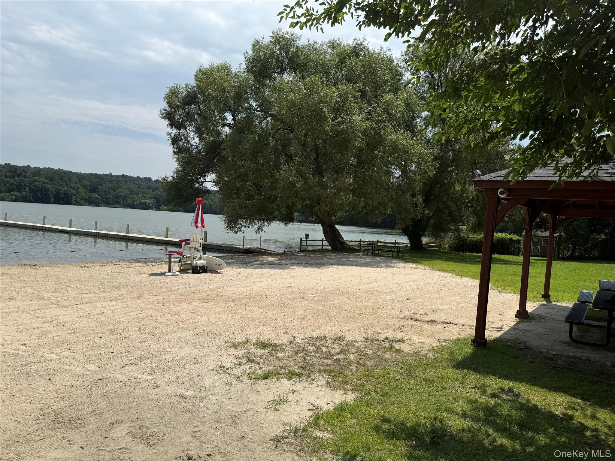 Lake access with lifeguard Lake access with lifeguard