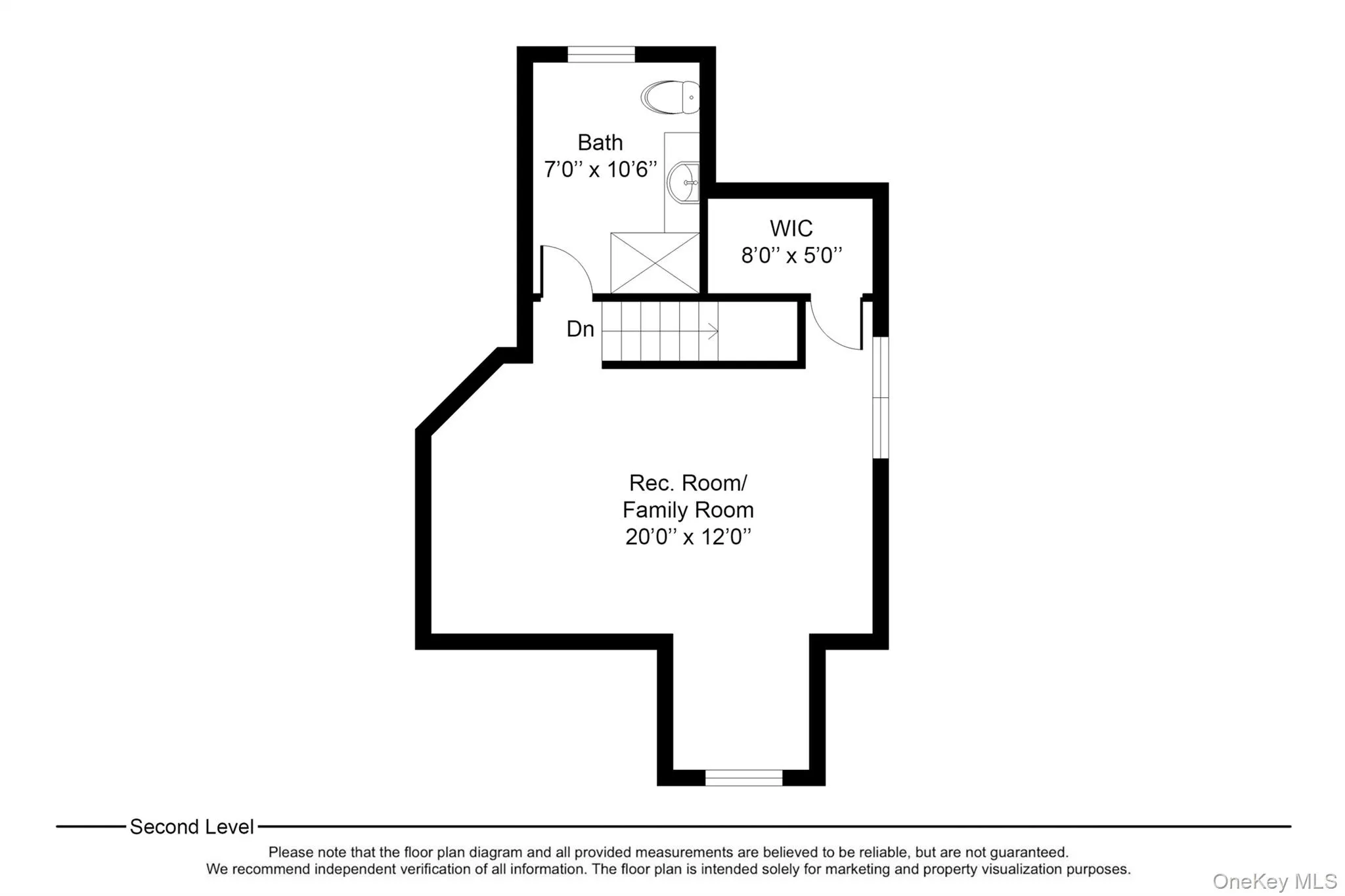 View of the top floor. View of the top floor.