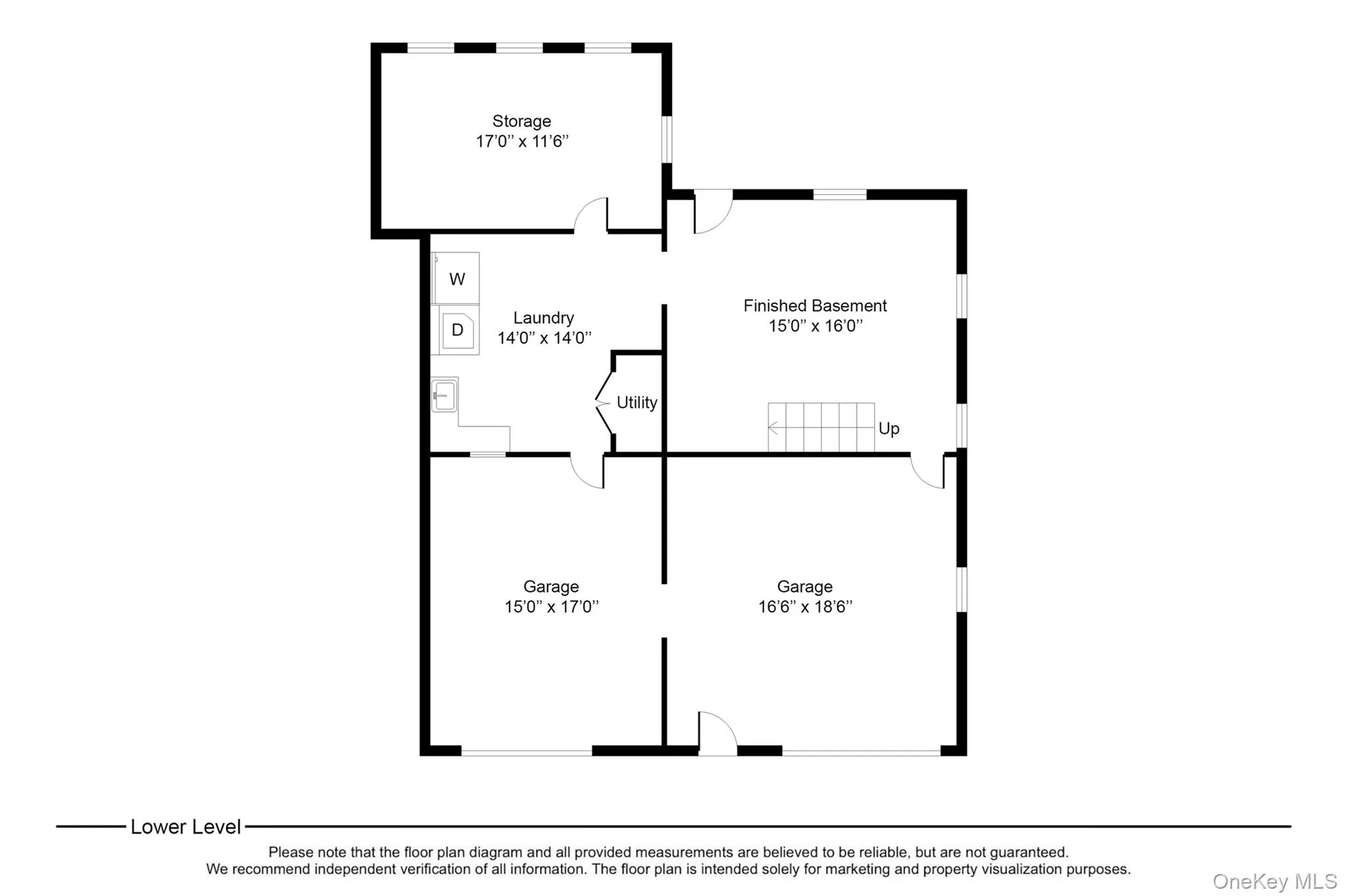 View of the lower level. View of the lower level.