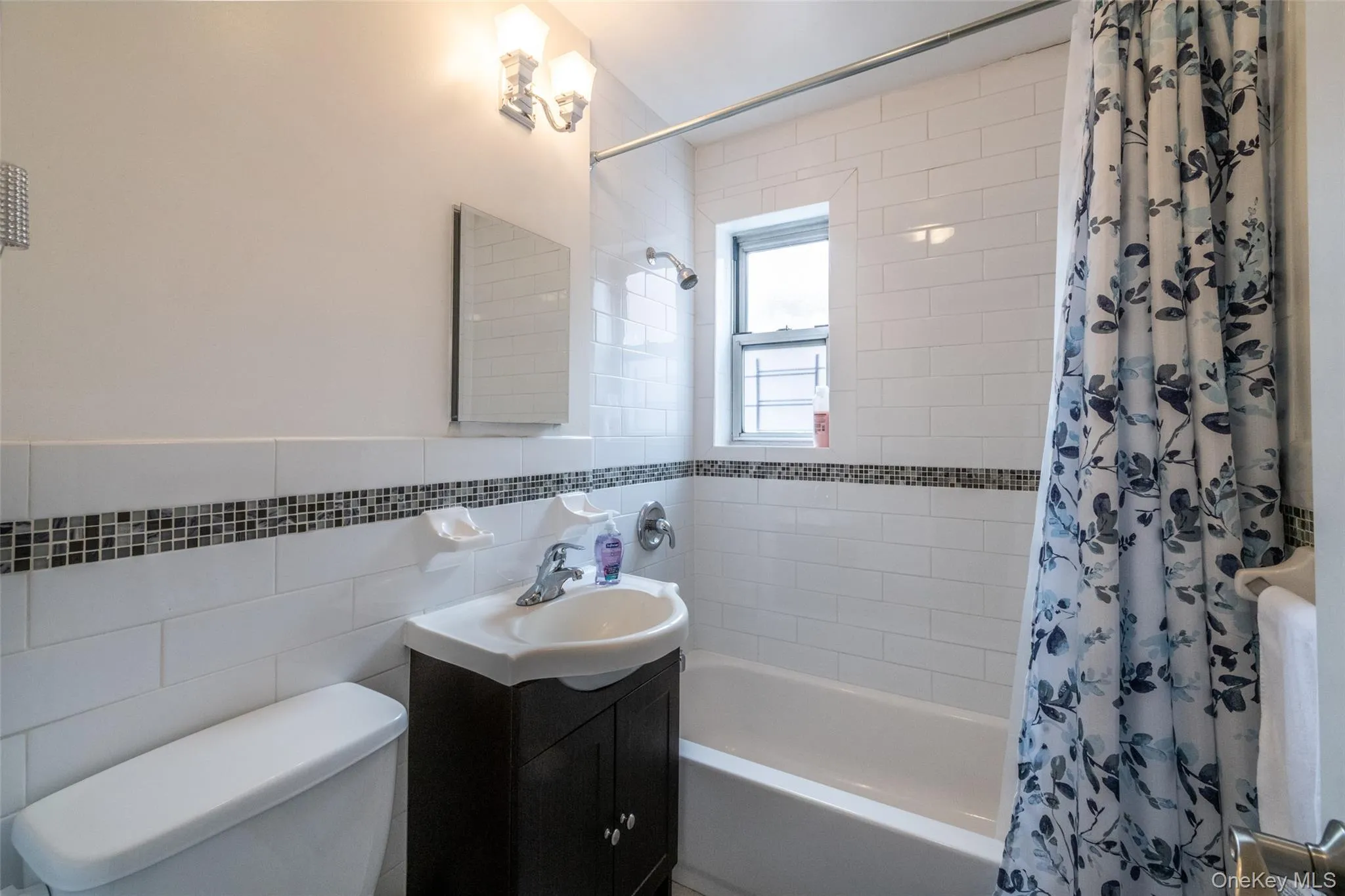 Updated bathroom with window Updated bathroom with window