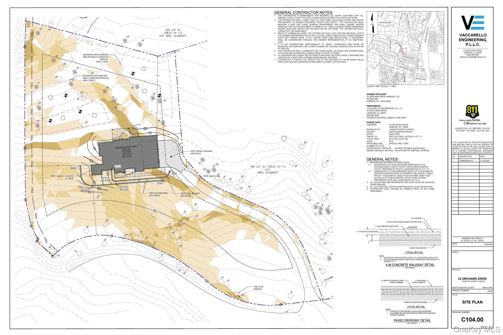 SIte plan of lot SIte plan of lot