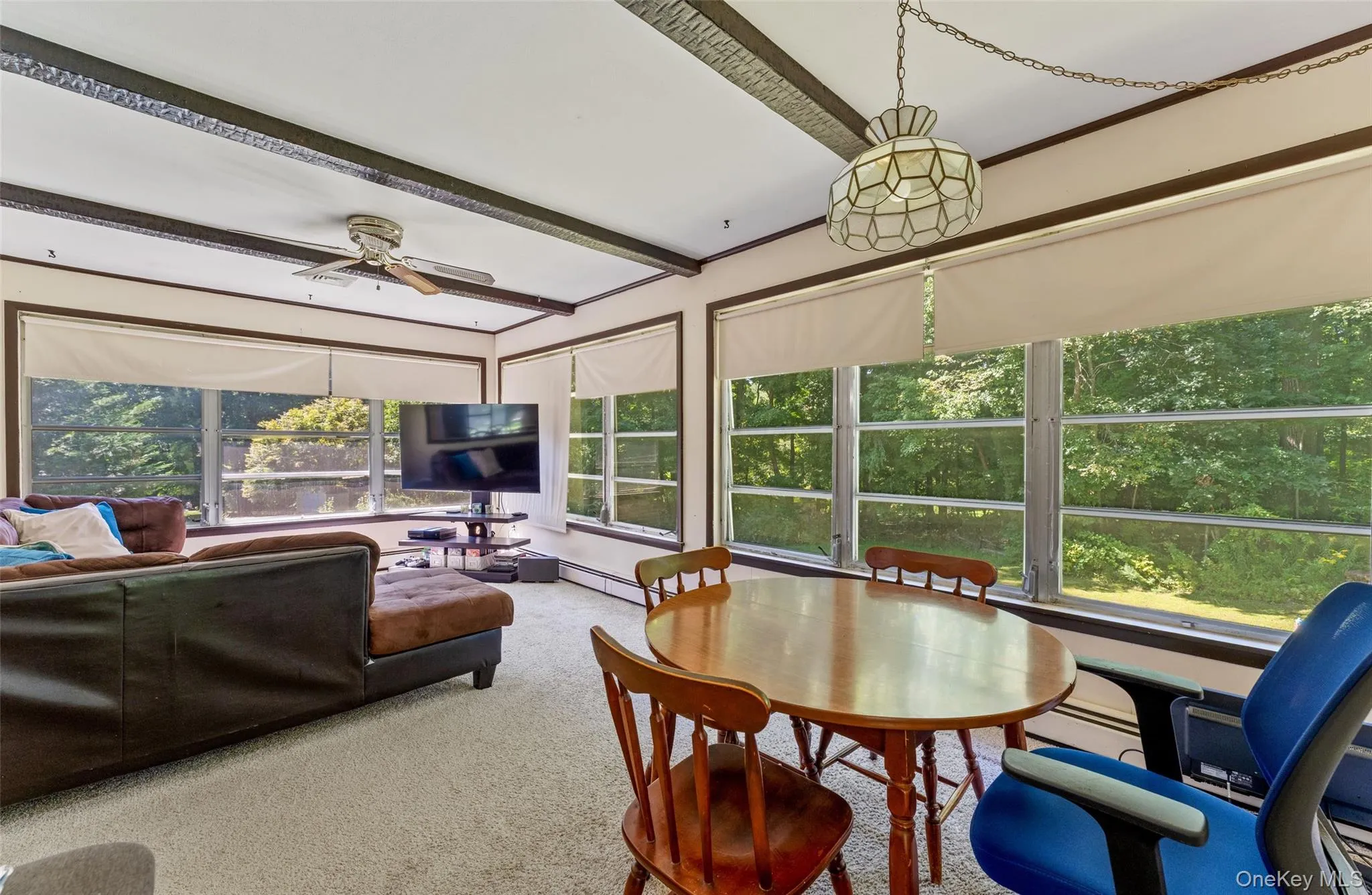Natural light into your family room and sit down table Natural light into your family room and sit down table
