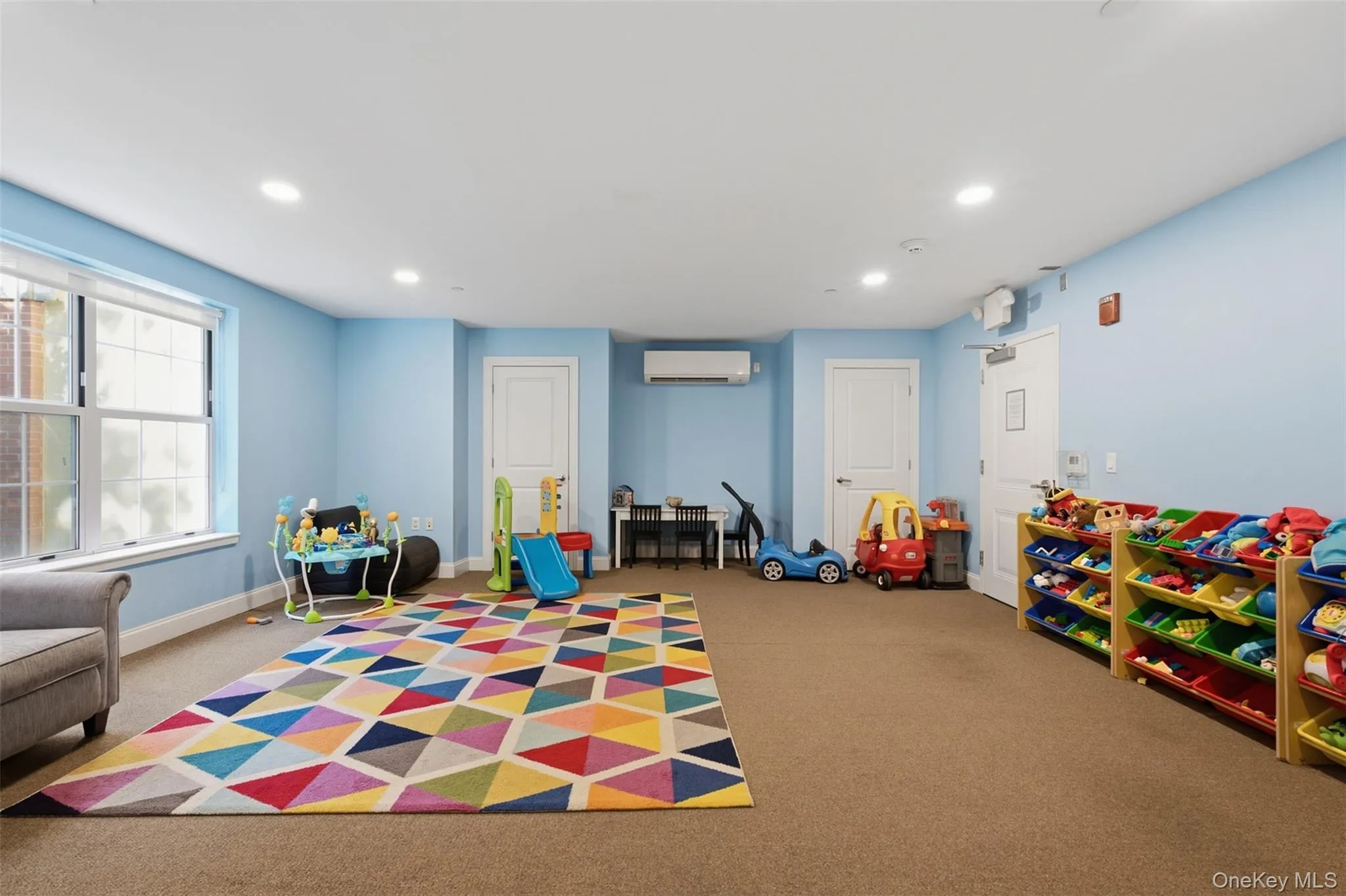 Children's playroom adjoining fitness center Children's playroom adjoining fitness center