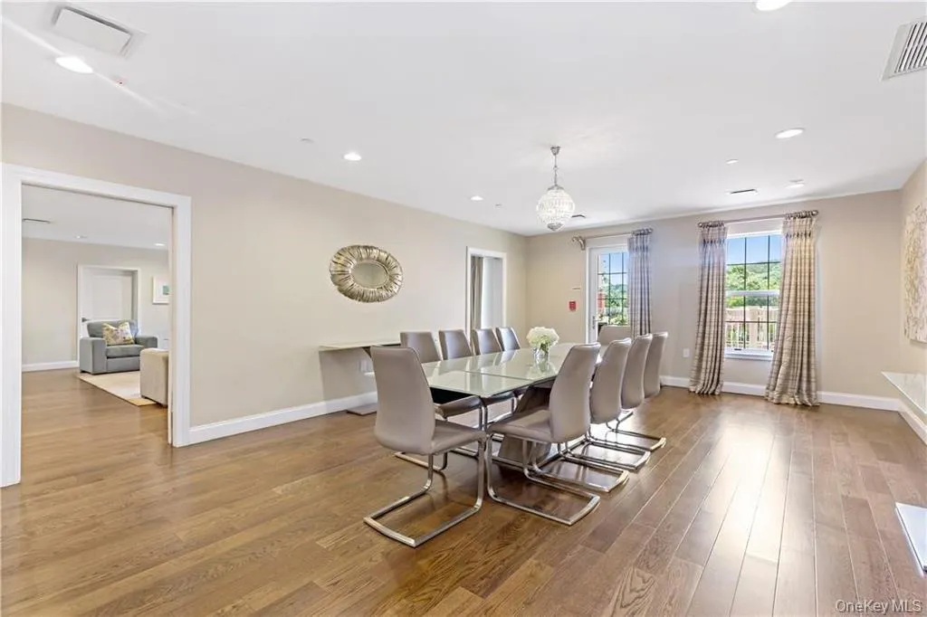 Community dining room can be reserved for private events Community dining room can be reserved for private events