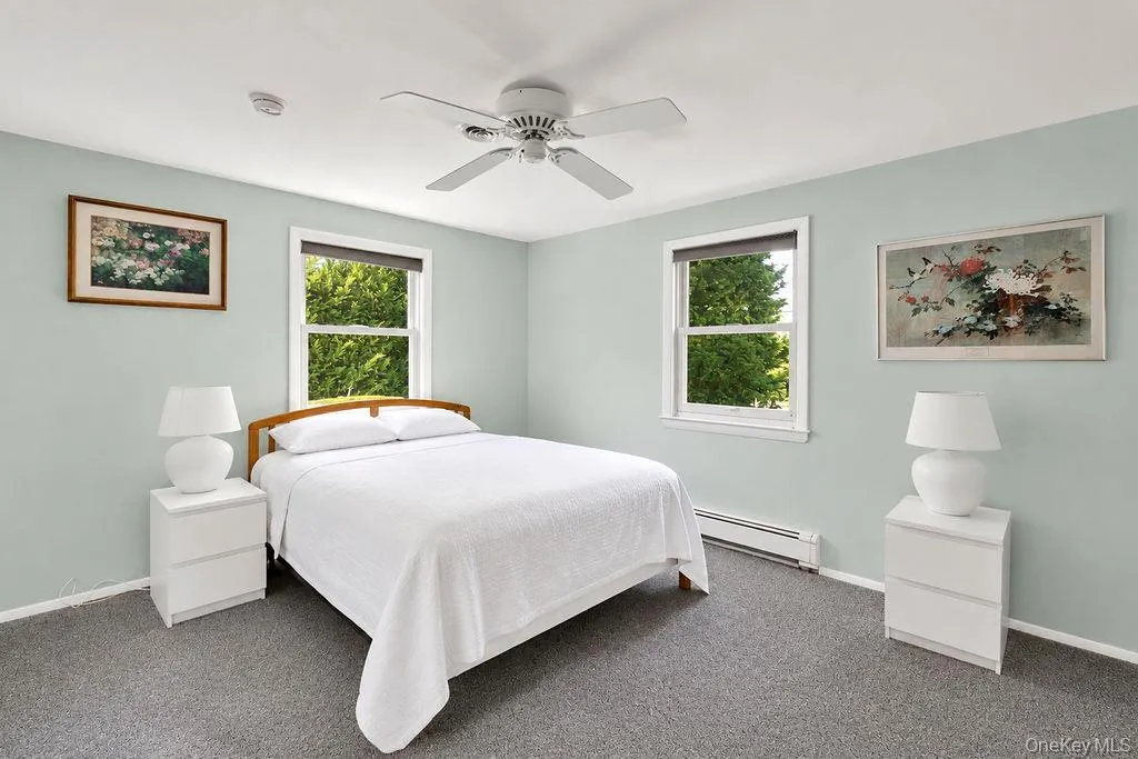 Large closet and ceiling fan Large closet and ceiling fan