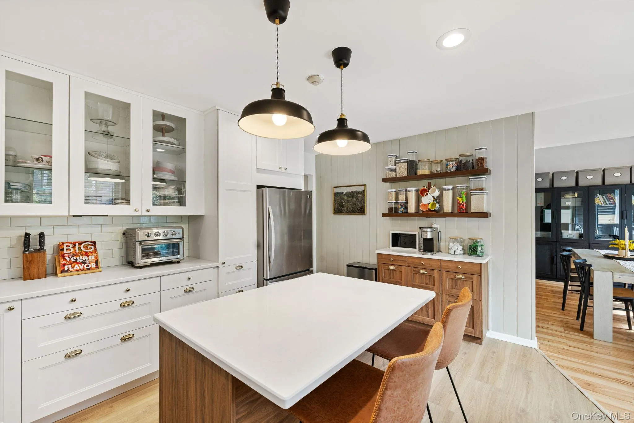 Kitchen features abundant cabinetry. Kitchen features abundant cabinetry.