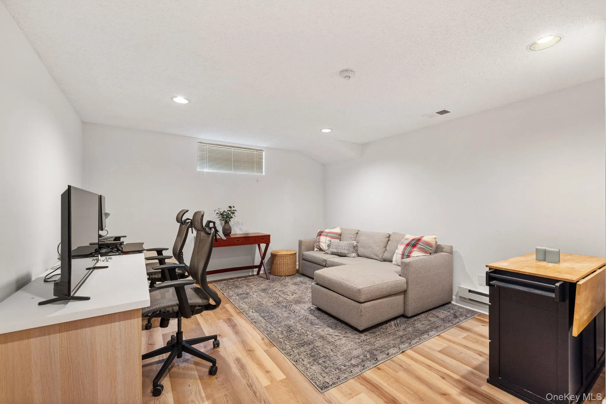 Large, lower-level, finished bonus space. Large, lower-level, finished bonus space.