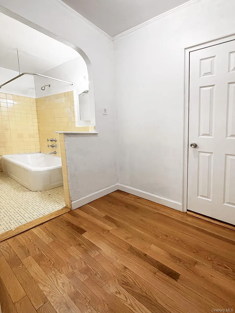 Dressing room/office with floor to ceiling closet Dressing room/office with floor to ceiling closet