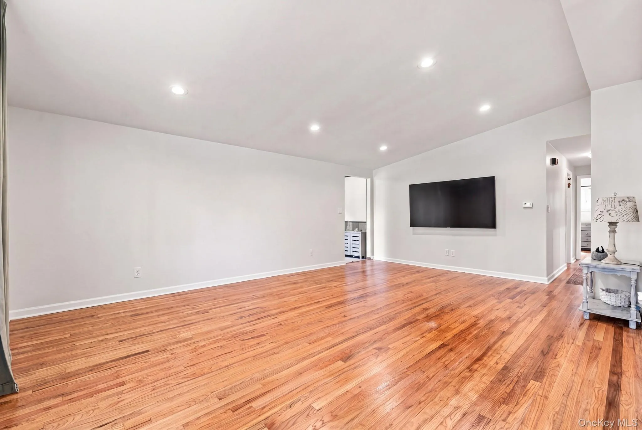 Vaulted ceilings for open airy feel Vaulted ceilings for open airy feel