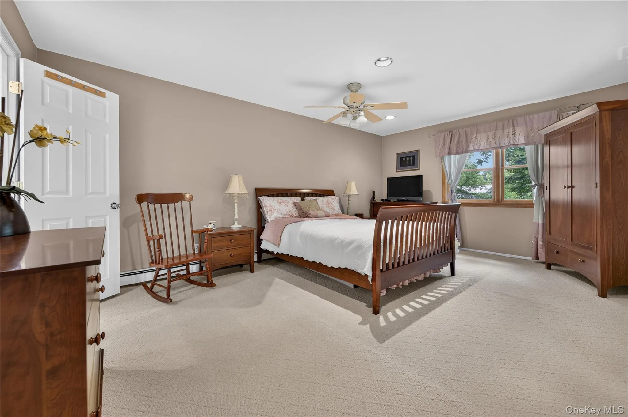Large Primary Bedroom with great closet space Large Primary Bedroom with great closet space