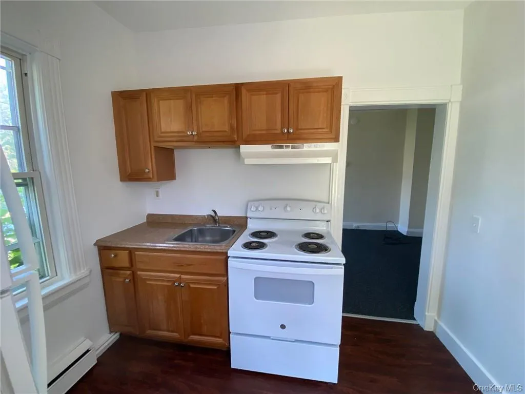 Kitchen sink and range Kitchen sink and range
