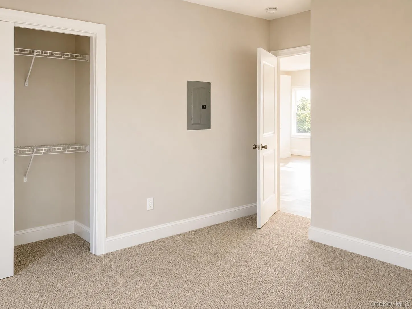 Bedroom #1 carpeted and ample closet space Bedroom #1 carpeted and ample closet space