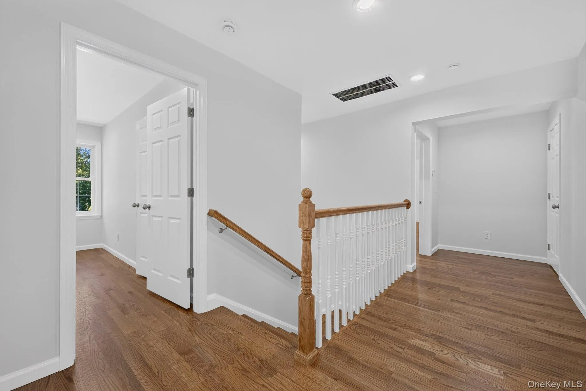 Second floor hallway. Second floor hallway.