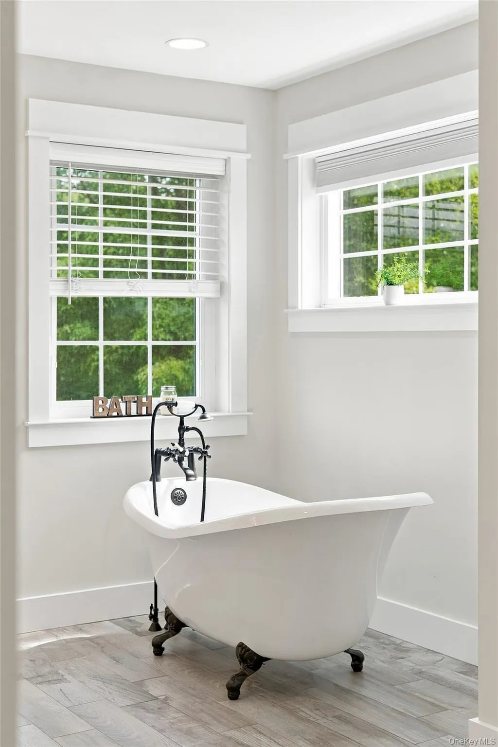 Clawfoot soaking tub. The perfect retreat at home. Clawfoot soaking tub. The perfect retreat at home.