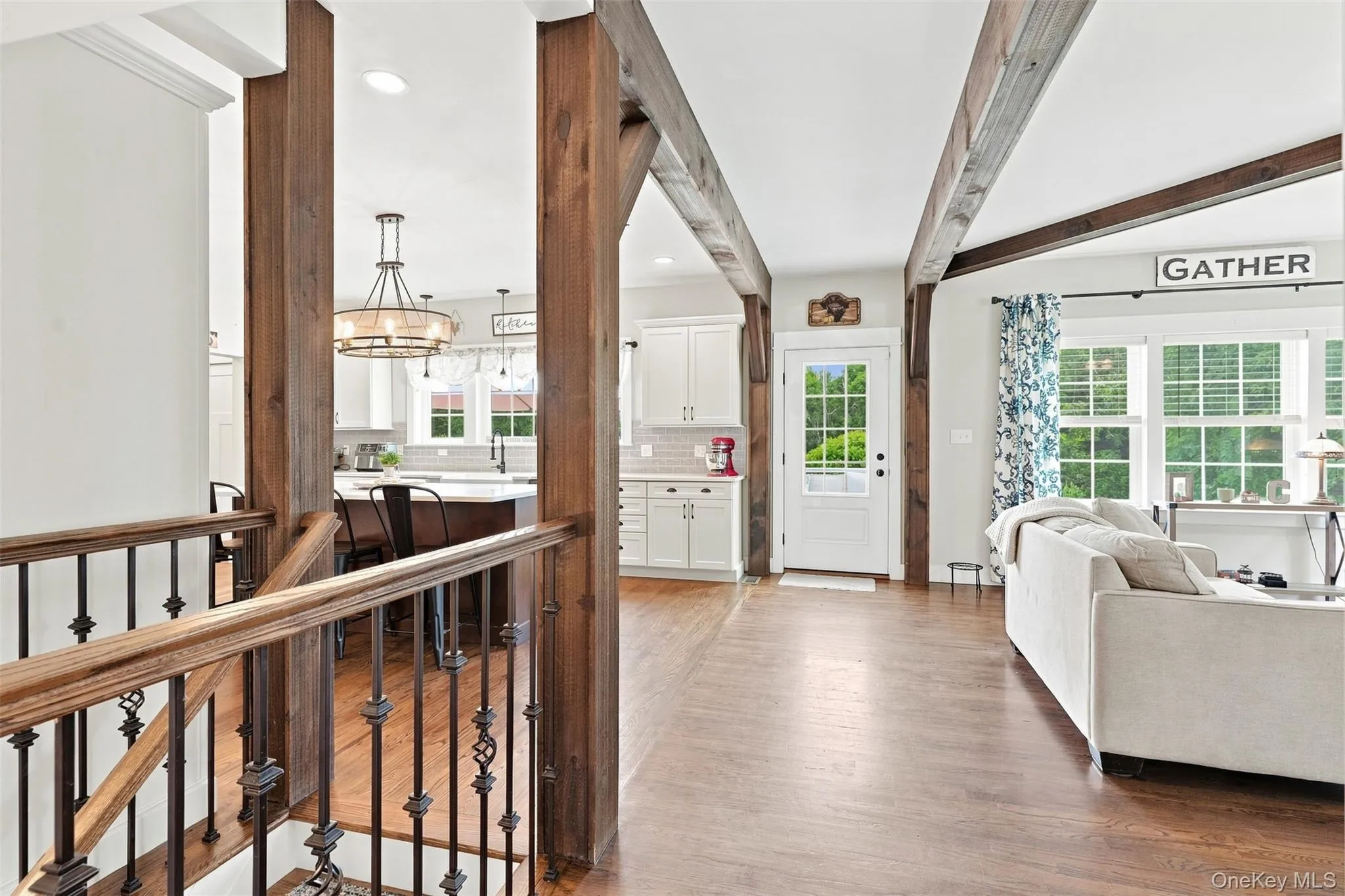 Rich hardwood floors and handsome wood detail throughout the home Rich hardwood floors and handsome wood detail throughout the home