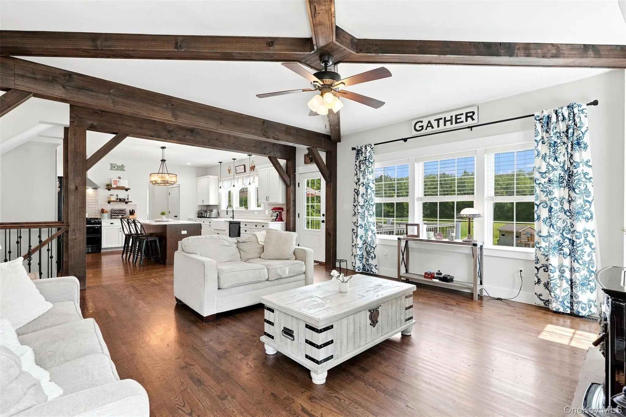 Open concept with flow from each living space Open concept with flow from each living space