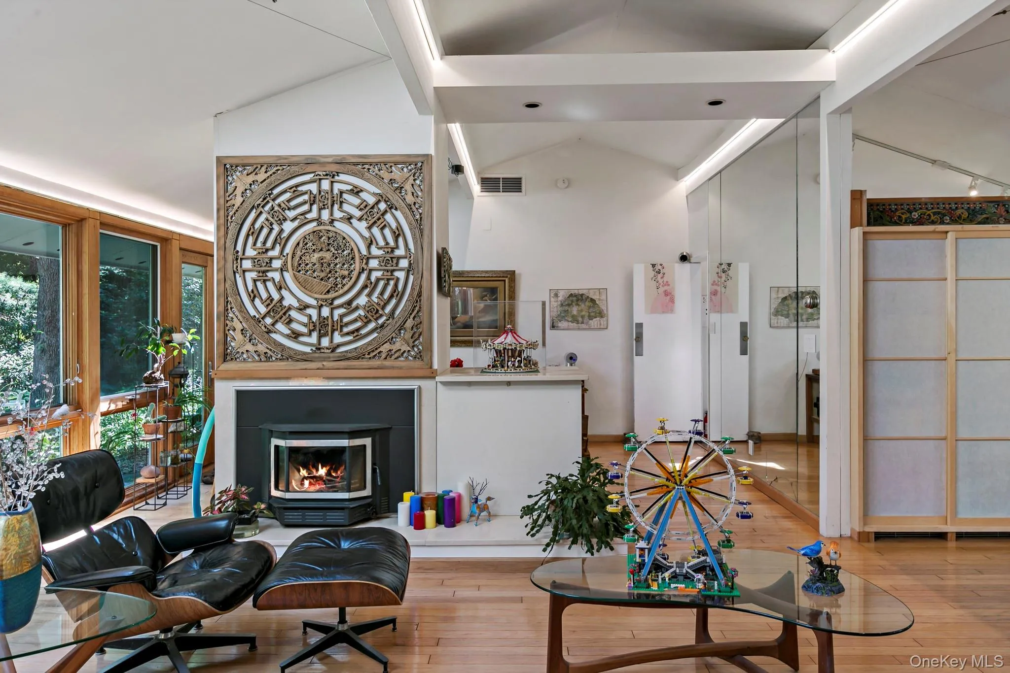 A fireplace for gatherngs or quiet moments. A fireplace for gatherngs or quiet moments.