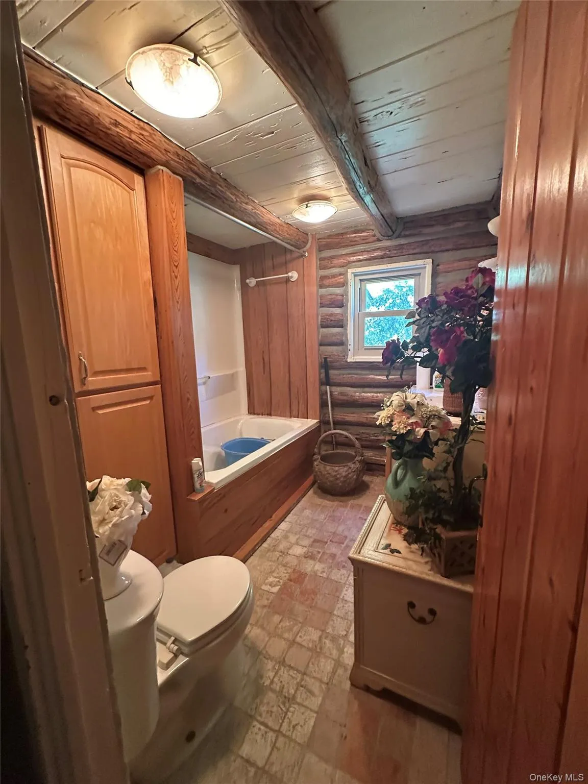A spacious first floor bathroom offers convenience... A spacious first floor bathroom offers convenience...