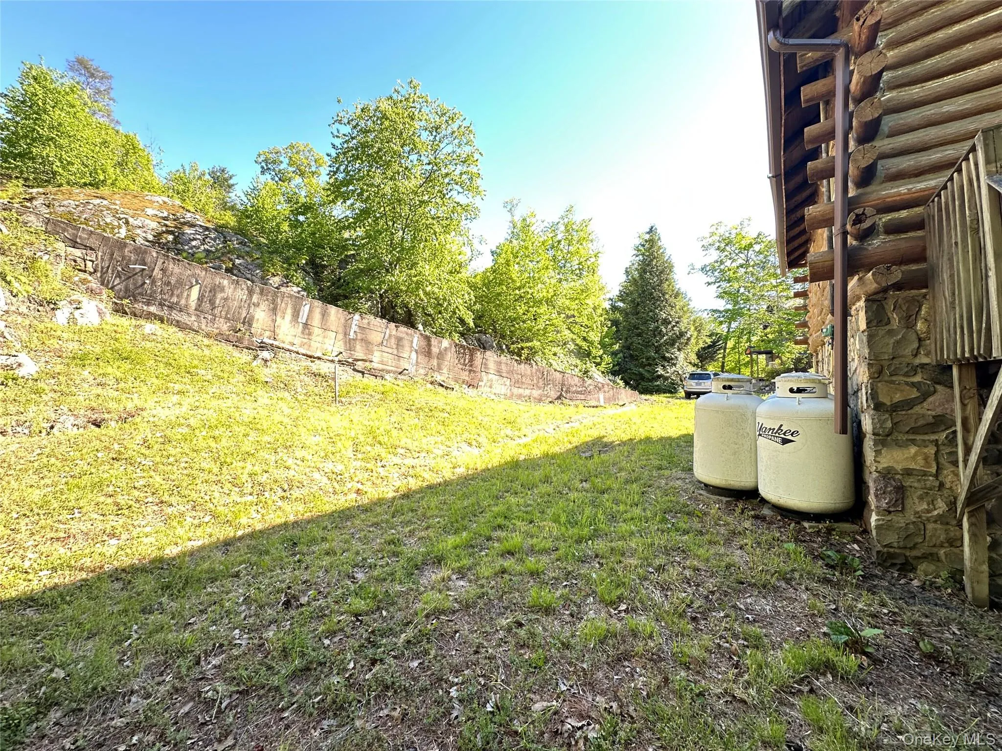 The home is now heated with propane -- not oil. The home is now heated with propane -- not oil.