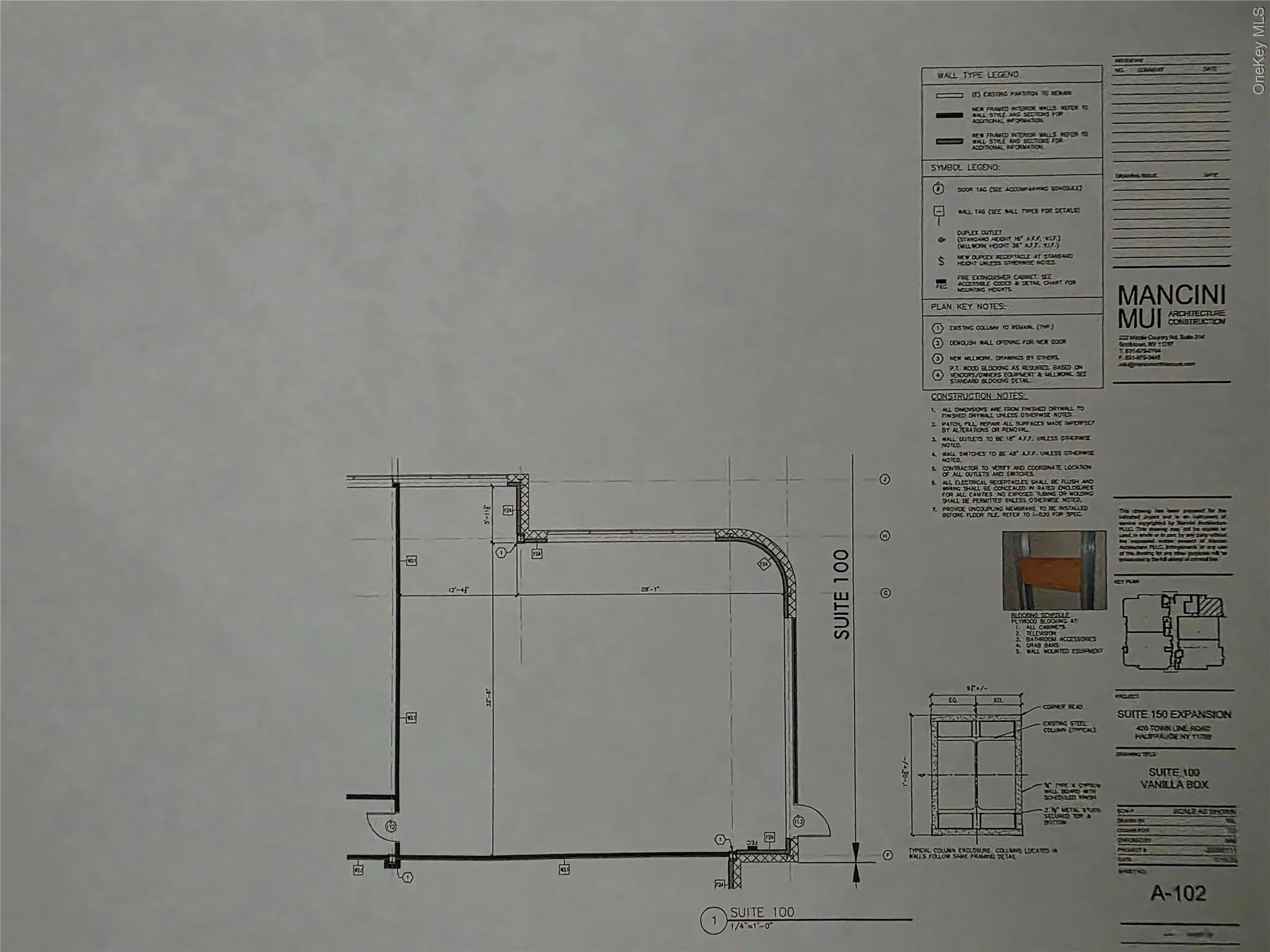 1,500 SF space 1,500 SF space