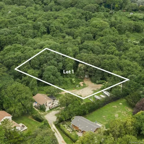 Rare Montauk land opportunity! Lot 1 set on approximately 0.8 acres in a private, wooded setting, this exceptional parcel offers a unique opportunity to create a custom Montauk retreat.